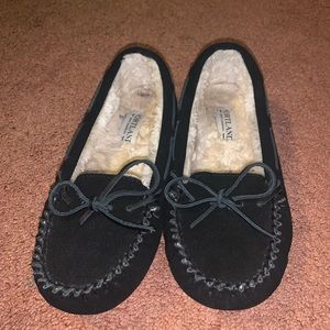 Women’s black Moccasin Shoes